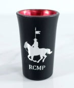 Shotglass RCMP Horse and Rider