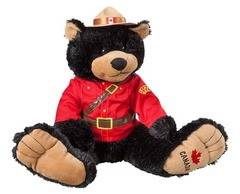 14 inch RCMP Big Foot Bear plush toy