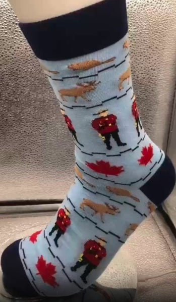Mounties Adult Socks NEW