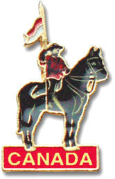RCMP Horse and Rider Pin