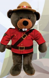 RCMP Mountie 11 inch Plush Toy