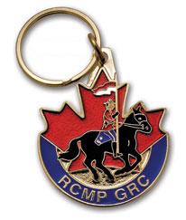 RCMP Horse and Rider Key Ring