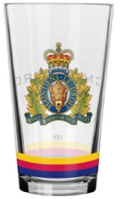 Glassware Mixing RCMP Crest