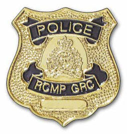 RCMP Police Badge Pin