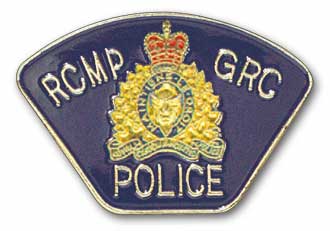 RCMP Shoulder Patch Pin