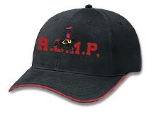 Cap Contrasting Trim RCMP Horse and Rider