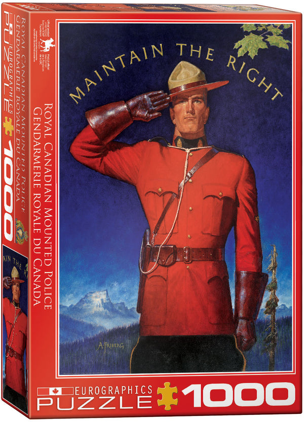 RCMP Maintain The Right 1000pc Puzzle