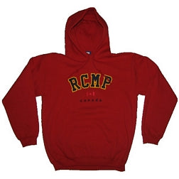 Hoodie Sweatshirt Embroidered RCMP