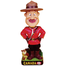 Bobble Head 7.5 inch MacLean the Mountie