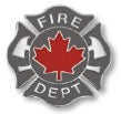 Fire Department Antique Silver Pin