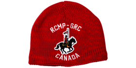 Knit RCMP-GRC Horse and Rider Toque