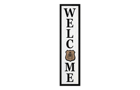 TALL Welcome Sign RCMP