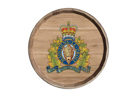 Wine Barrel RCMP Colour Crest