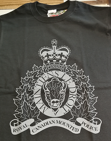 T-Shirt RCMP Large Crest
