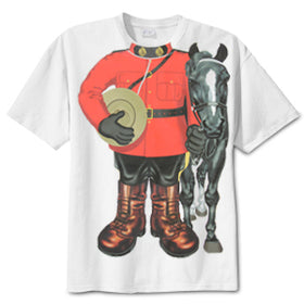 T-Shirt RCMP Mountie with Horse Childs
