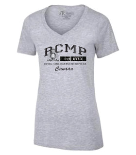 V-Neck T- Shirt Ladies Fitted RCMP