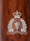 RCMP Crest Insulated Bottle Wood Finish