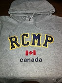 Hoodie Sweatshirt Embroidered RCMP