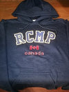 Hoodie Sweatshirt Embroidered RCMP