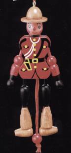RCMP Mountie Jumping Jack