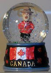 Snowglobe Mountie In The Snow